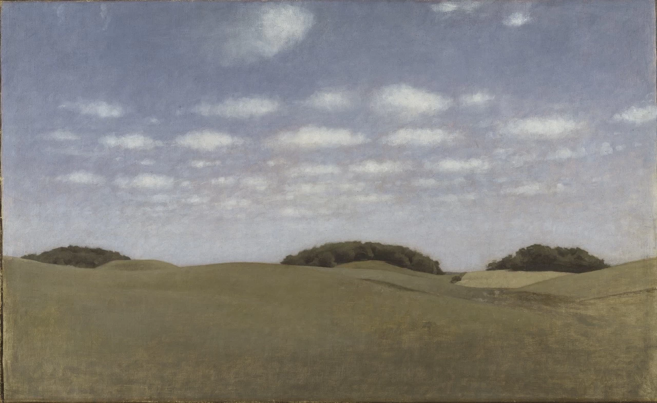 Vilhelm Hammershøi - From Lejre, Museo Nazionale di Stoccolma